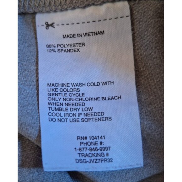 Girls DSG Gray Elastic Waist Mid-Rise Performance Sports Play Shorts Sz XS (6-7) - Picture 4 of 8